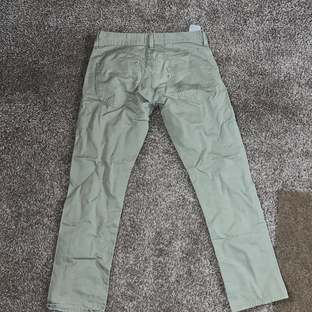 Levis Gray Khaki Pants - Picture 2 of 4